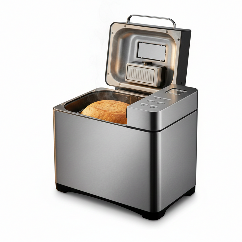 Machine à Pain Automatique Professionnelle Inox | 19 Programmes | Pain, Brioche & Pâtes Levées