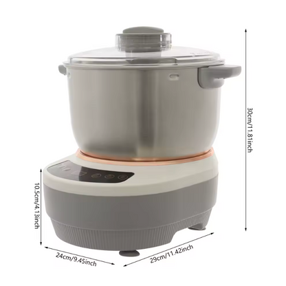 Pétrisseur Électrique avec Fermentation | 7L | Température 45°C | Pain, Pizza & Brioche Maison