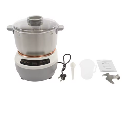 Pétrisseur Électrique avec Fermentation | 7L | Température 45°C | Pain, Pizza & Brioche Maison