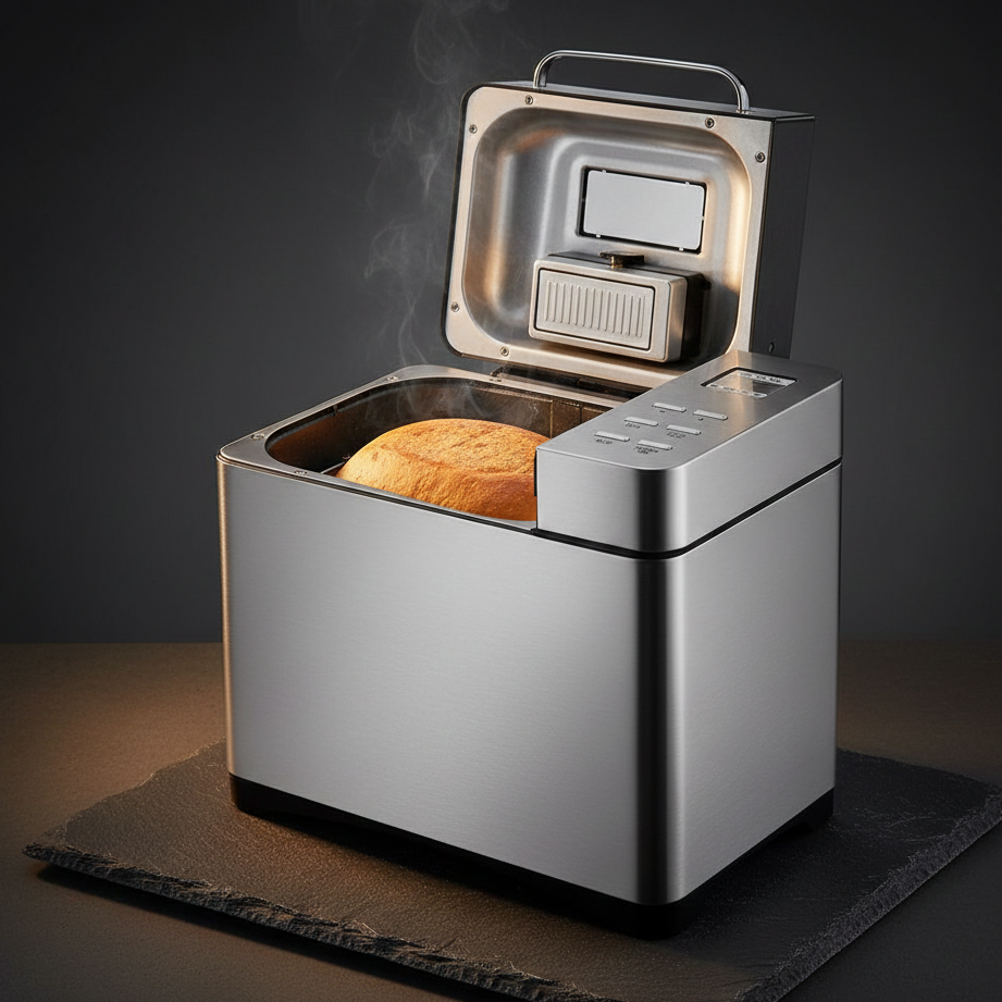 Machine à Pain Automatique Professionnelle Inox | 19 Programmes | Pain, Brioche & Pâtes Levées
