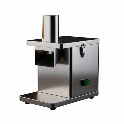 Découpe-Légumes Électrique Professionnel 250W | Julienne, Brunoise & Tranche | Tout Inox