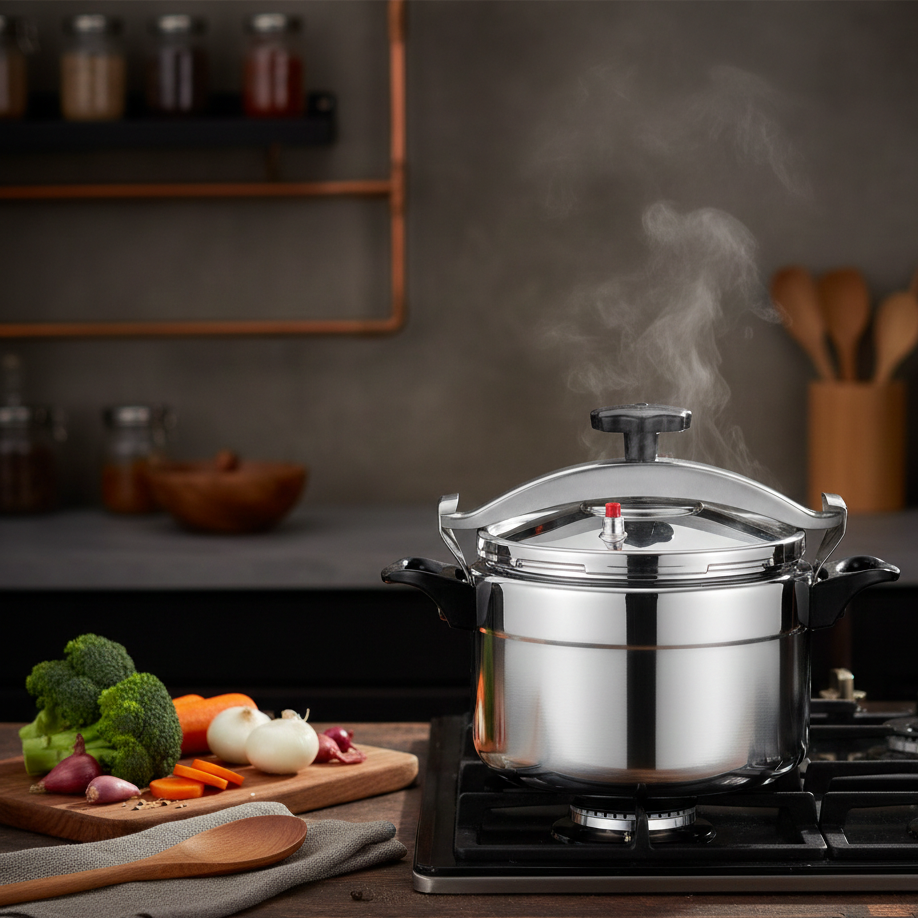 Cocotte-Minute Autocuiseur Aluminium | Compatible Gaz & Induction | 3L / 5L / 7L