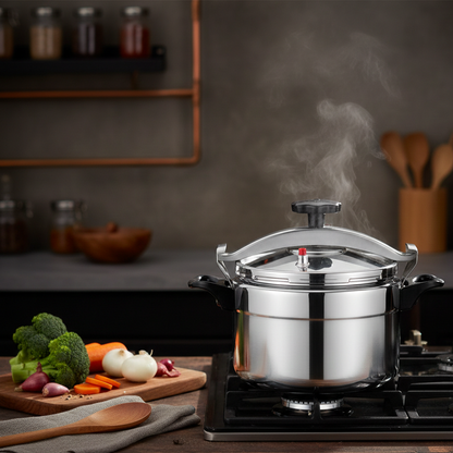 Cocotte-Minute Autocuiseur Aluminium | Compatible Gaz & Induction | 3L / 5L / 7L