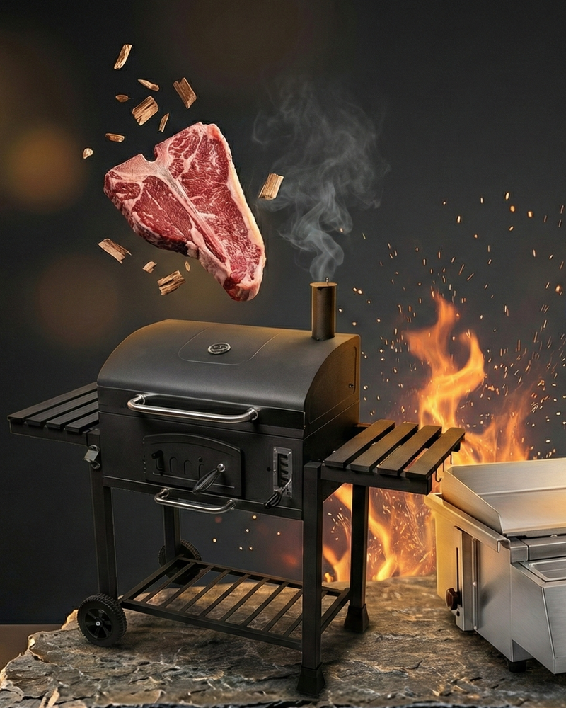 Barbecues, Grills, Planchas