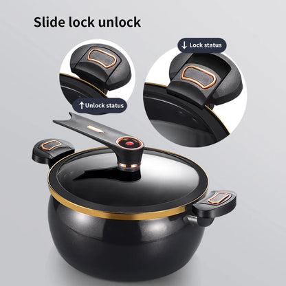 Autocuiseur micro-pression 7L céramique induction Le Comptoir Culinaire