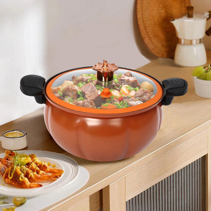 Autocuiseur pression design citrouille inox anti-corrosion Le Comptoir Culinaire