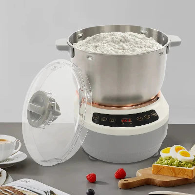 Pétrisseur Électrique avec Fermentation | 7L | Température 45°C | Pain, Pizza & Brioche Maison