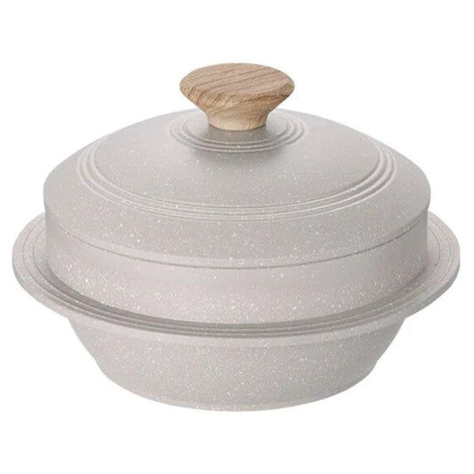 Cocotte Coréenne Stone Pot | Pierre & Fonte d'Aluminium | Bibimbap & Cuisine Coréenne Authentique